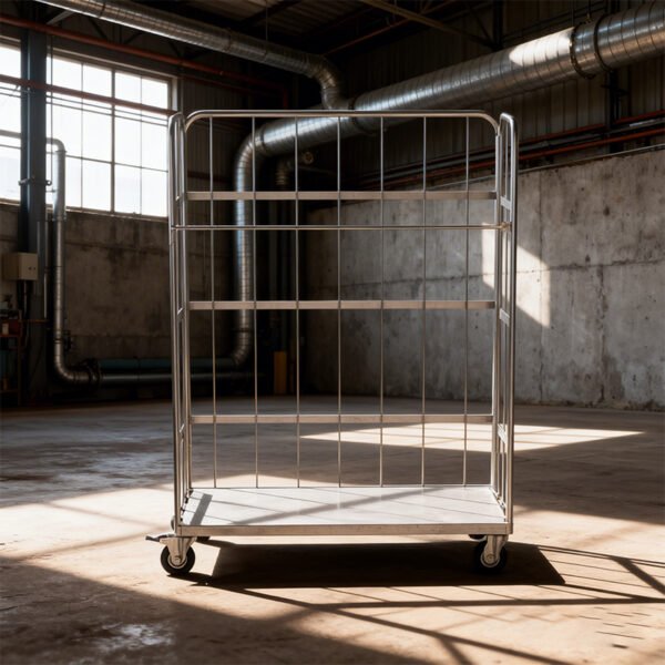 Heavy-Duty Logistics Roll Cage | Foldable & Nestable Warehouse Roll Container for Business Bulk Orders | ASORTINGBAG Quality Guaranteed