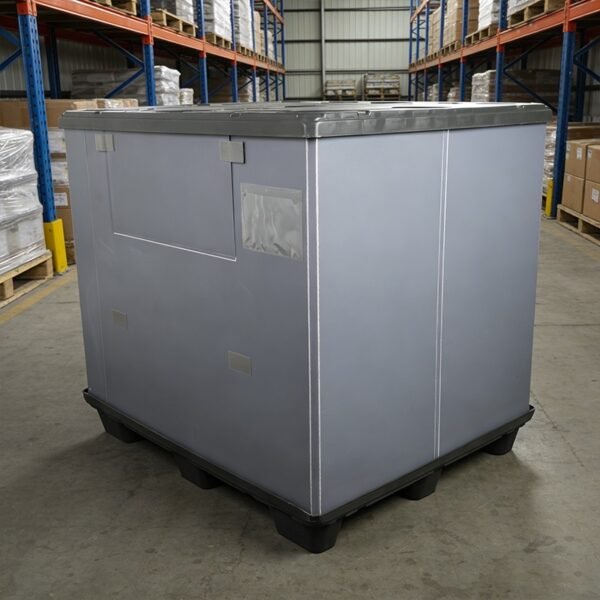 Collapsible Plastic Sleeve Pack | Space-Saving Industrial Pallet Box for Efficient Logistics & Storage Solutions