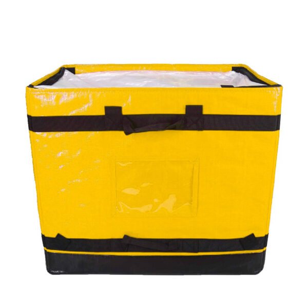 112L Vivid-Tone Structural Parcel Logistics Box Bag with Rigid Board Reinforcement | Zonal Sorting Courier Carrier for Rapid Warehouse Retrieval | ASORTINGBAG by ACOOLDA