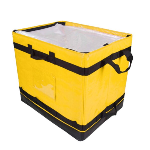 112L Vivid-Tone Structural Parcel Logistics Box Bag with Rigid Board Reinforcement | Zonal Sorting Courier Carrier for Rapid Warehouse Retrieval | ASORTINGBAG by ACOOLDA
