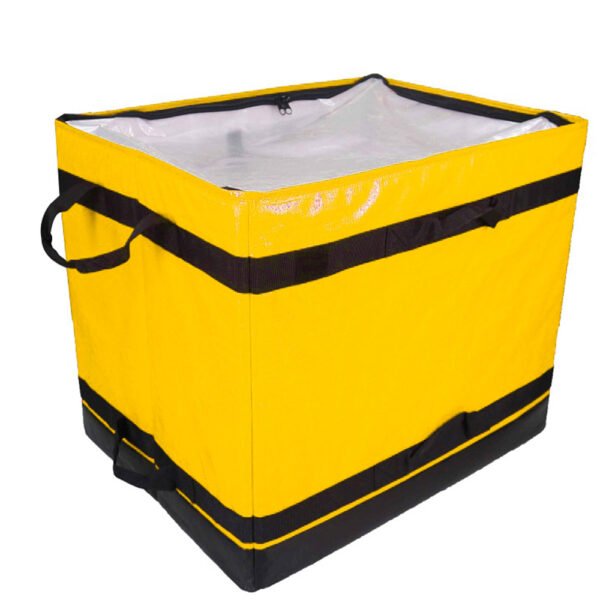 112L Vivid-Tone Structural Parcel Logistics Box Bag with Rigid Board Reinforcement | Zonal Sorting Courier Carrier for Rapid Warehouse Retrieval | ASORTINGBAG by ACOOLDA