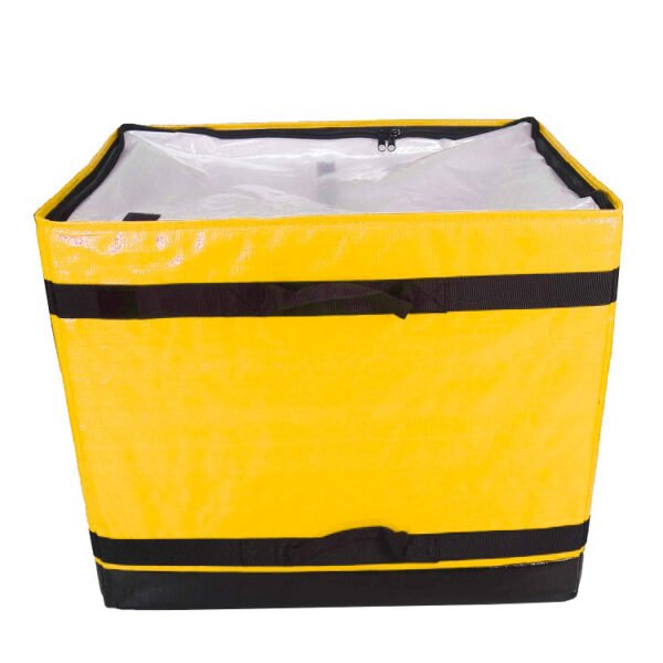 112L Vivid-Tone Structural Parcel Logistics Box Bag with Rigid Board Reinforcement | Zonal Sorting Courier Carrier for Rapid Warehouse Retrieval | ASORTINGBAG by ACOOLDA