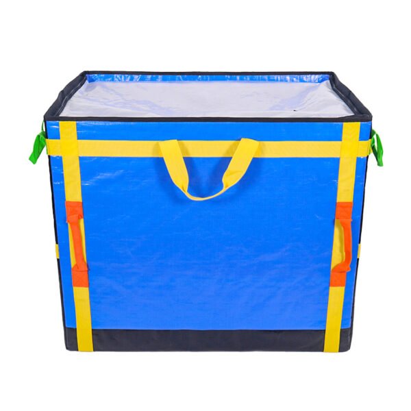 Blue Industrial-Grade Reinforced Logistics Sorting Bag with Color-Coded Handle System | High-Efficiency Parcel Delivery Solution for Amazon FBA & Last Mile Logistics