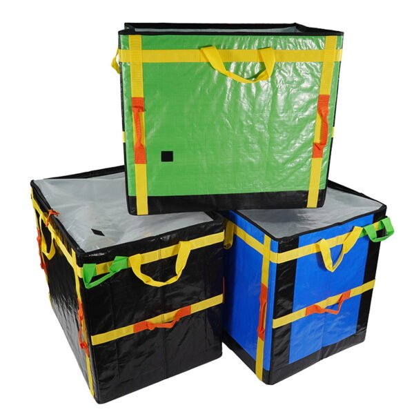 High-Efficiency Collapsible Logistics Sorting Sack | Foldable, Space-Saving & Durable Woven Sack with Customizable Colors for Amazon TSP Operations