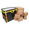 High-Efficiency Reinforced Logistics Sorting Bag with Color-Coded Handles | Industrial-Grade Parcel Delivery Solution for Amazon Warehouse & Last Mile Distribution