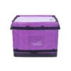 Premium Purple 112L Logistics Box with Structural Reinforcement | Rigid Specialized Parcel Carrier for High-Value Goods & Boutique Distribution | ASORTINGBAG