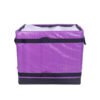 Premium Purple 112L Logistics Box with Structural Reinforcement | Rigid Specialized Parcel Carrier for High-Value Goods & Boutique Distribution | ASORTINGBAG