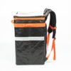 Heavy Duty Logistics Delivery Backpack Foldable Express Courier Sacks with Reflective Safety Strip Professional Van Organizer Moving Carrier for Last-Mile Parcel Distribution and E-commerce Fulfillment