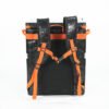 Heavy Duty Logistics Delivery Backpack Foldable Express Courier Sacks with Reflective Safety Strip Professional Van Organizer Moving Carrier for Last-Mile Parcel Distribution and E-commerce Fulfillment