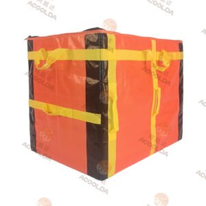 Standard Collapsible Transit Bags with Cross-Docking Straps Cross-Border Logistics Sacks Amazon-Style Distribution Sacks for High-Volume Sorting Hubs