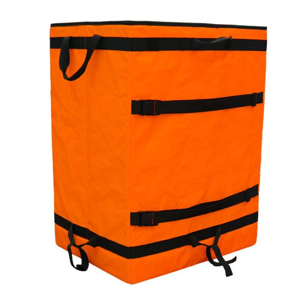 Trolley Compatible Logistics Parcel Delivery Bag with Tie-Down Straps for Warehouse Roll Cages | ACTSORTING