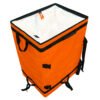 Trolley Compatible Logistics Parcel Delivery Bag with Tie-Down Straps for Warehouse Roll Cages | ACTSORTING