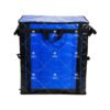Dual-Purpose Commercial Courier Sorting Backpack with Heavy-Duty Shoulder Straps and Rectangular 60x40x68cm Footprint for Multimodal Last-Mile Delivery Fleets