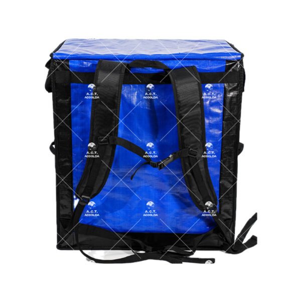 Dual-Purpose Commercial Courier Sorting Backpack with Heavy-Duty Shoulder Straps and Rectangular 60x40x68cm Footprint for Multimodal Last-Mile Delivery Fleets