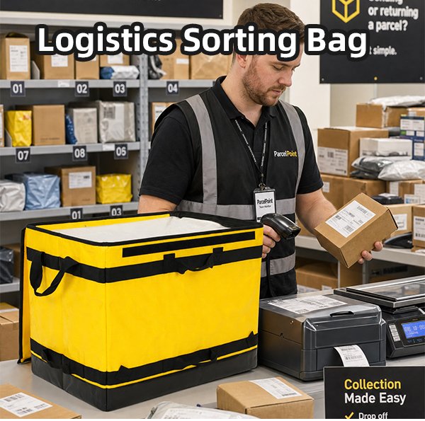 Sorting Totes Standardized 108L Collapsible Logistics Sorting Totes with Double ...