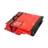 126L Reinforced Red Logistics Delivery Bag with Hollow Board Support, Label Windows and Fold-Over Lid for Parcel Sorting