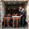 Heavy-Duty Logistics Sorting Bag with Zipper Lid and Reinforced Handles for Parcel Hubs, Warehouses and Last-Mile Delivery