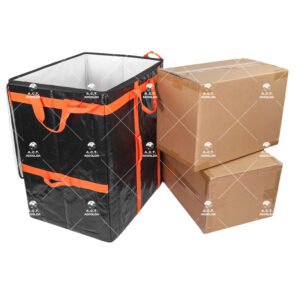 Heavy-Duty Logistics Sorting Bag with Zipper Lid and Reinforced Handles for Parcel Hubs, Warehouses and Last-Mile Delivery