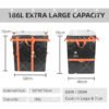 Heavy-Duty Logistics Sorting Bag with Zipper Lid and Reinforced Handles for Parcel Hubs, Warehouses and Last-Mile Delivery