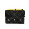 High-Visibility Yellow Collapsible Parcel Sorting Bag with Reinforced Webbing and Multi-Level Handles for Warehouses and Courier Hubs