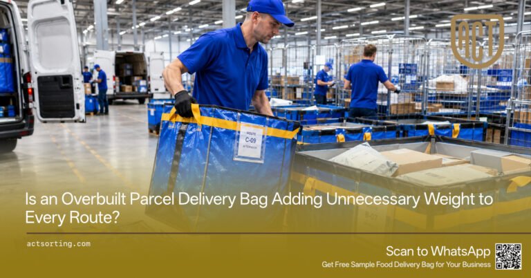 Is an Overbuilt Parcel Delivery Bag Adding Unnecessary Weight to Every Route?