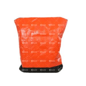 Soft-Sided Orange Parcel Logistics Bag with Zipper Closure, Reinforced Base and Route Label Pocket for Courier Sorting_image_1 Soft-Sided Orange Parcel Logistics Bag with Zipper Closure, Reinforced Base and Route Label Pocket for Courier Sorting_image_1