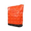 Soft-Sided-Orange-Parcel-Logistics-Bag-with-Zipper-Closure-Reinforced-Base-and-Route-Label-Pocket-for-Courier-Sorting