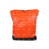 Soft-Sided-Orange-Parcel-Logistics-Bag-with-Zipper-Closure-Reinforced-Base-and-Route-Label-Pocket-for-Courier-Sorting