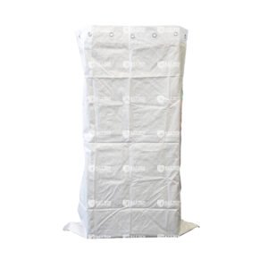 White Grommeted Hanging Parcel Sorting Sack with Fold-Flat Woven Body for Postal Hubs, Roll Cages and Warehouse Racks_image_3 White-Grommeted-Hanging-Parcel-Sorting-Sack-with-Fold-Flat-Woven-Body-for-Postal-Hubs-Roll-Cages-and-Warehouse-Racks