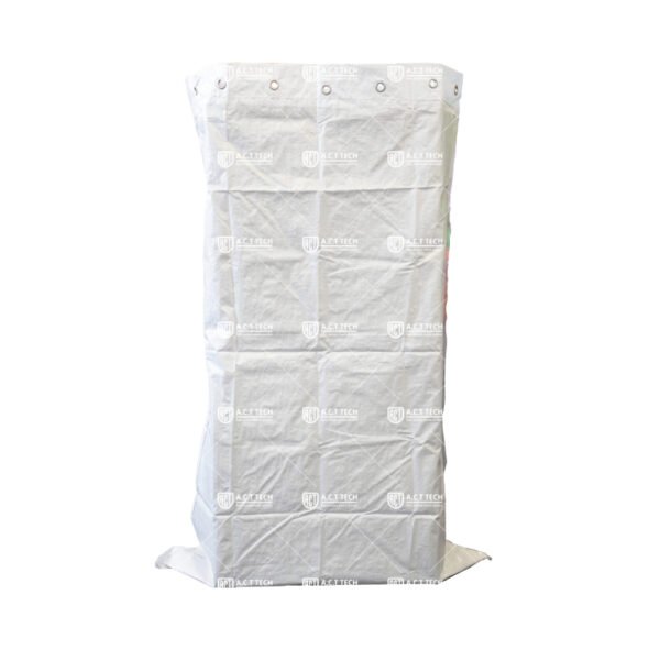 White-Grommeted-Hanging-Parcel-Sorting-Sack-with-Fold-Flat-Woven-Body-for-Postal-Hubs-Roll-Cages-and-Warehouse-Racks