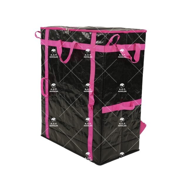 171L Backpack Parcel Sorting Bag with Padded Shoulder Straps, Zippered Top and Reinforced Webbing for Courier Hubs, Warehouse Transfer and Last-Mile Delivery