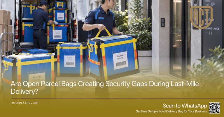 Are Open Parcel Bags Creating Security Gaps During Last-Mile Delivery?